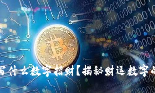錢包寫什么數字招財？揭秘財運數字的秘密