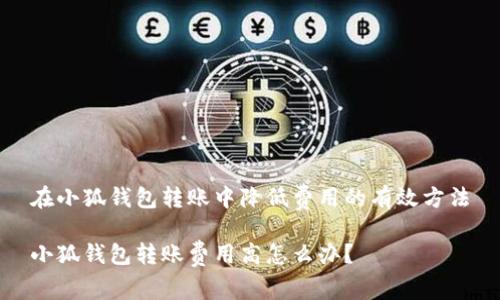 在小狐錢包轉(zhuǎn)賬中降低費用的有效方法

小狐錢包轉(zhuǎn)賬費用高怎么辦？